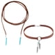 thumbnail image 1 of Collar de mujer, gargantilla larga vintage con colgante de turquesa, collar de rock sexy para mujer, 1 of 5