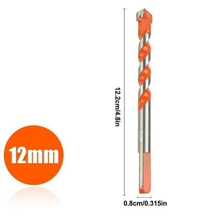 

Tiitstoy Ultimate Multifunctional Drill Bits Overlord Drill Ceramic Glass Drill Bit Drill Iron Drill Wall Metal Hand Electric Drill with Glass Drill Hole