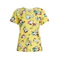 thumbnail image 5 of Peanuts Snoopy Women's Graphic Scrub Top, Sizes S-3XL, 5 of 5