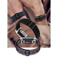 thumbnail image 5 of Nylon Loop for Fitbit Charge 6/5 Band Elastic Replacement Watchband Bracelets with Matel Adapters for Fitbit Charge 3/4 Watch W black for Fitbit Charge 6, 5 of 5