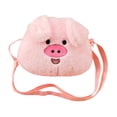 thumbnail image 3 of Linda bolsa de cuerpo cruzado en forma de animal para niños adultos para la fiesta de la calle comercial de regalos Cerdito, 3 of 8