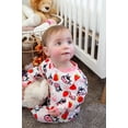 thumbnail image 4 of Aideaone Baby Footed Pajamas Long Sleeve Zipper One-Piece Footie Sleeper for Girls Boys Infant 0-12 Months, 4 of 8