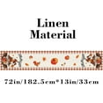 thumbnail image 5 of Rdsfhsp Hello Fall Table Runner Gnome Buffalo Plaid Happy Thanksgiving Day Table Runner Fall Winter Holiday Kitchen Dining Table Decor for Indoor Outdoor Home Party Decoration 13 x 72 inch, 5 of 5
