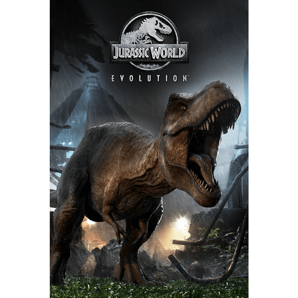 jurassic world evolution pc cover