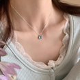 thumbnail image 1 of Collar de diseño de lujo ligero con combinación de perlas de amor, joyería para mujer, cadena de clavícula que combina con todo, accesorios de alta calidad, 1 of 6