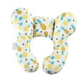 thumbnail image 1 of Almohada De Apoyo Para El Cuello Del Bebé Almohada De Alimentación Del Bebé Para Cochecito De Viaje Bebé Piña, 1 of 8