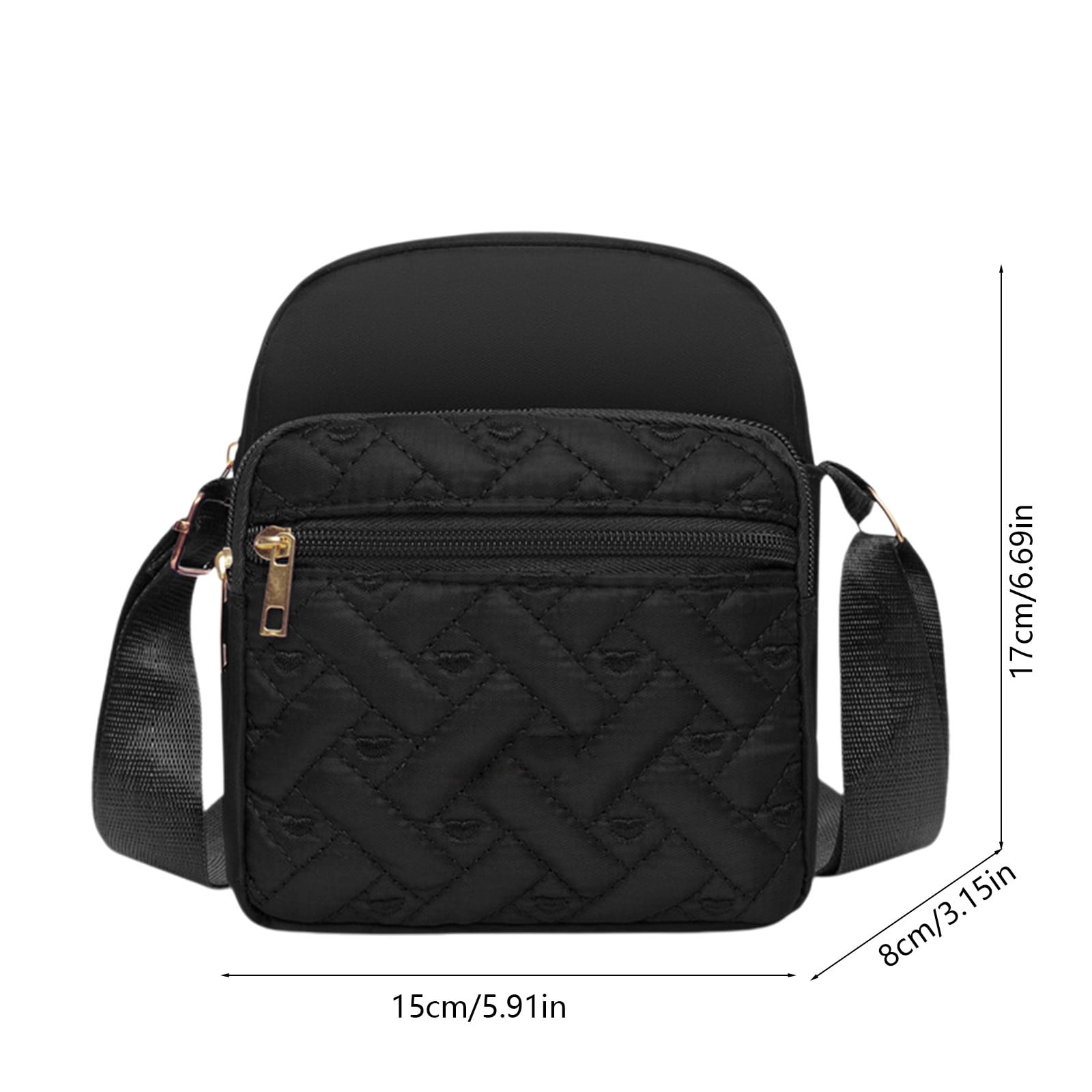 LEHOZIHEQ Nylon Crossbody Bags, Purses for Women, Handbags Women's Casual Messenger Bag Waterproof Crossbody Purse