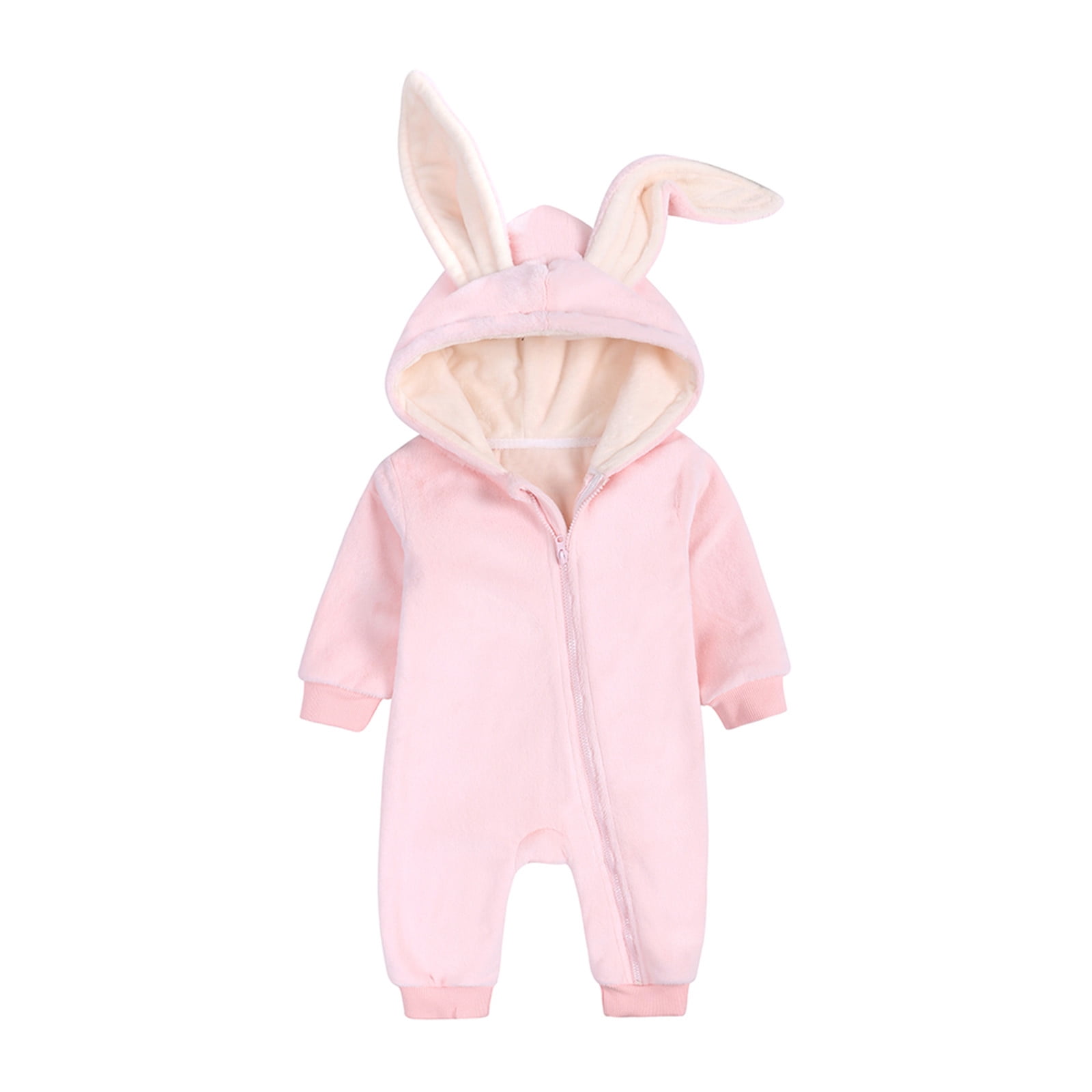 KTMKH Baby Romper Romper Jumpsuit Clothing Cute Cartoon Rabbit Romper Boys Girls Outfits For 0-3 Months