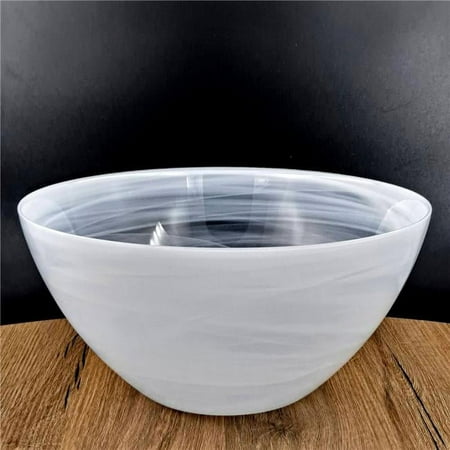 

Red Pomegranate Collection 0815-0 12 in. Nuage Serving Bowl Ivory