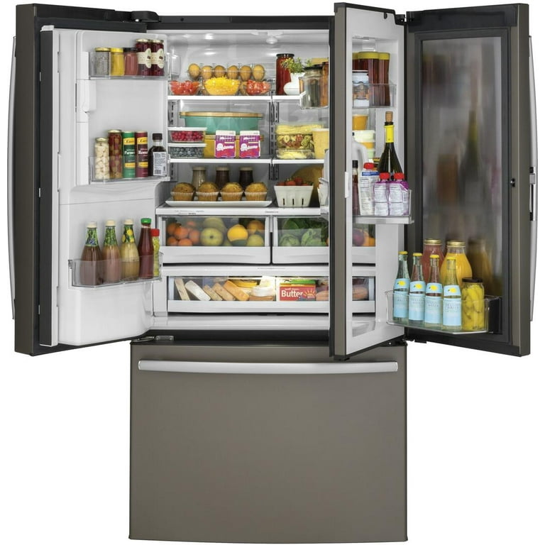 GE GFD28GMLES 36 Inch French Door Refrigerator with 27.8 cu. ft