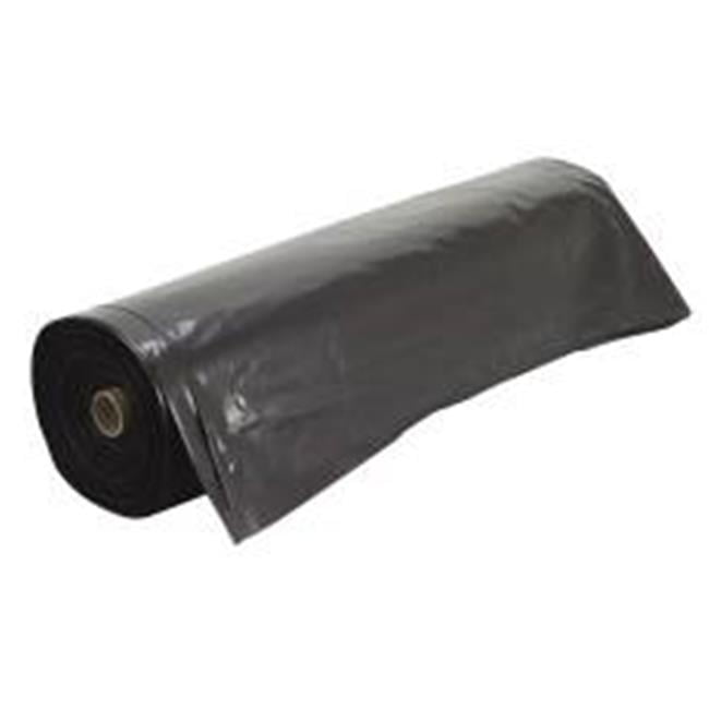 Plastic Sheeting 20 Ft. X 100 Ft. Black