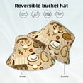 thumbnail image 2 of Fotbe Wild West Cowboy Sombrero Tipo Pescador con Estampado – Sombrero de Sol de Algodón de Moda para Playa, Golf, Pesca, 2 of 6