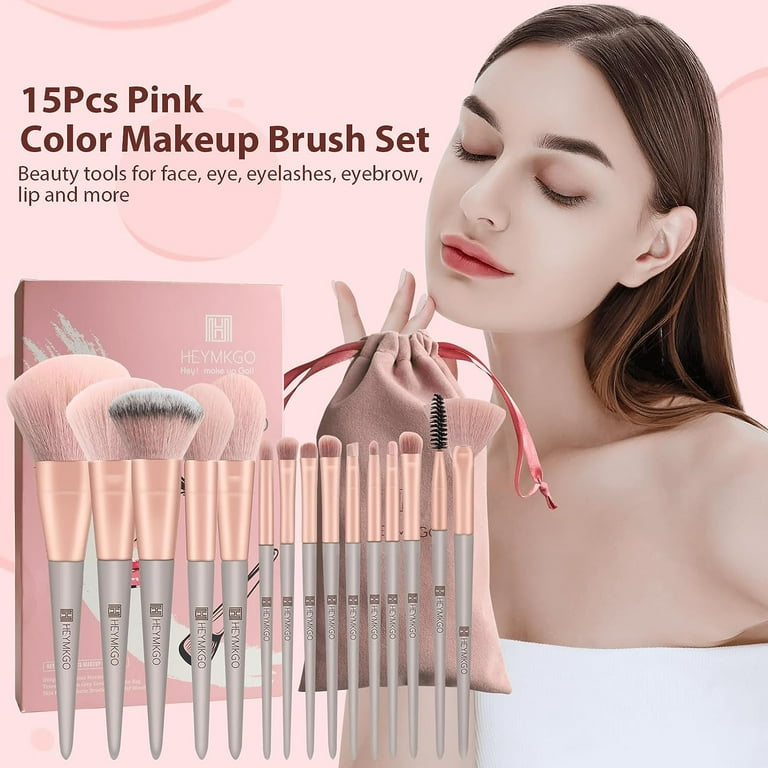 Wholesale Private Brand Double Sided Make up Brushes High Quality Natural  Beauty Makeup Cosmetic Powder Foundation Brush Set - China Foundation Brush  Set and Double Ended Makeup Brush Set price