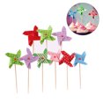 thumbnail image 3 of Colorful Assorted Mini Windmill Cake Toppers for Birthday Wedding Parties Decorations 6pcs, 3 of 7