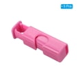 thumbnail image 3 of Uxcell Clips para bolsas de pan, fácil de apretar y bloquear, colección de clips para bolsas de comida para almacenamiento, rojo rosa 5 piezas, 3 of 5