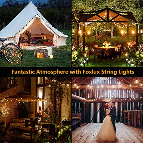 foxlux waterproof pergola lights