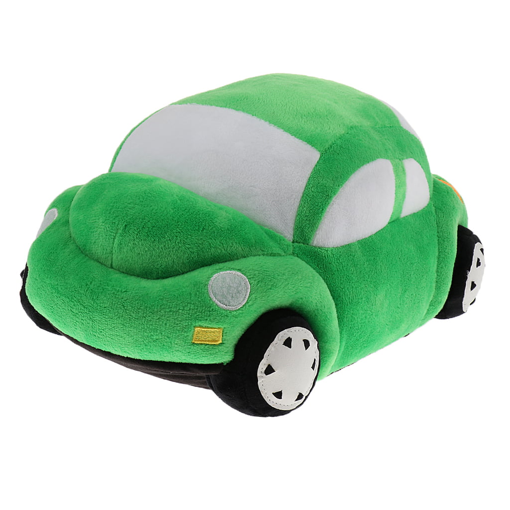Baby Car Model Plush Cartoon Toy Kids Gift Stuffed Pillow Chair Cushions 