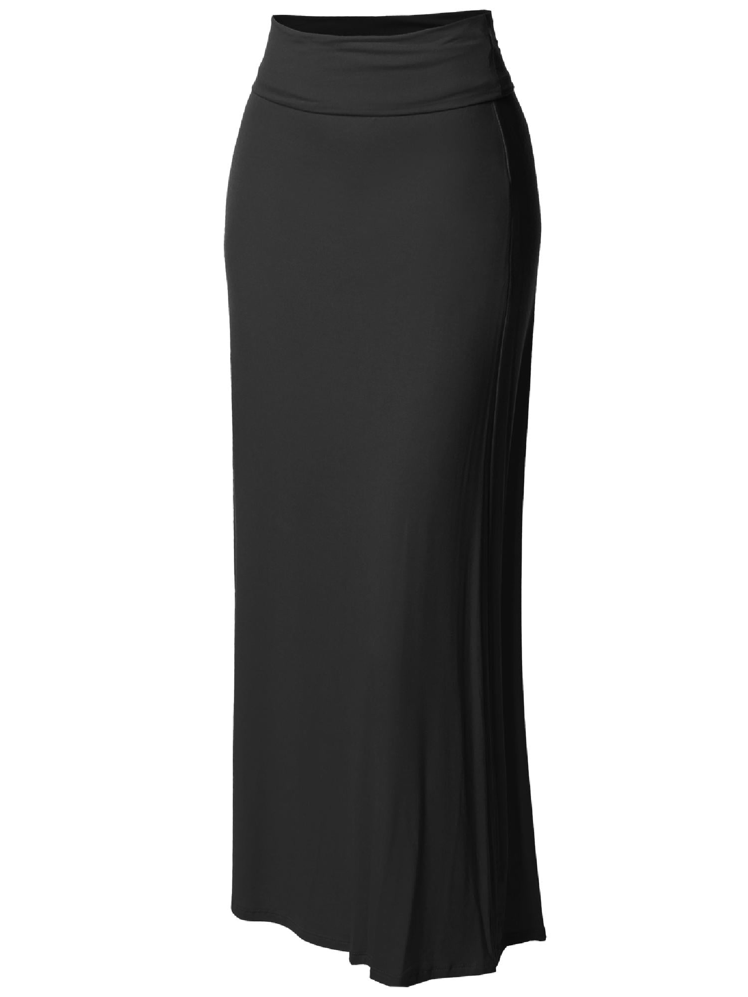 white maxi skirt walmart