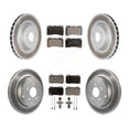 thumbnail image 1 of Transit Auto Front Rear Coated Disc Brake Rotors and Ceramic Pads Kit for Car Hyundai Genesis Coupe KGT-101152, 1 of 11