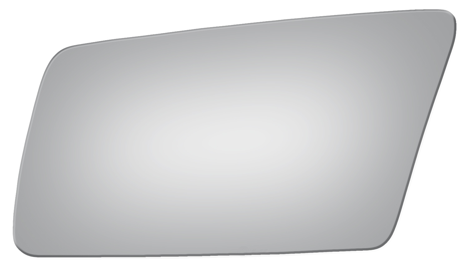 Burco Side View Mirror Replacement Glass - Clear Glass - 2437