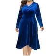 thumbnail image 2 of Robe à Manches Courtes pour Femmes Mode Dentelle Ajourée Longue Robe de Soirée Robe de Soirée en Solde, 2 of 7