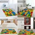 thumbnail image 2 of Building Blocks Construction Brick Carpet Soft Comfy Rug for Home Living Room Bedroom Area Rug Non-slip Doormat Decor, 2 of 6