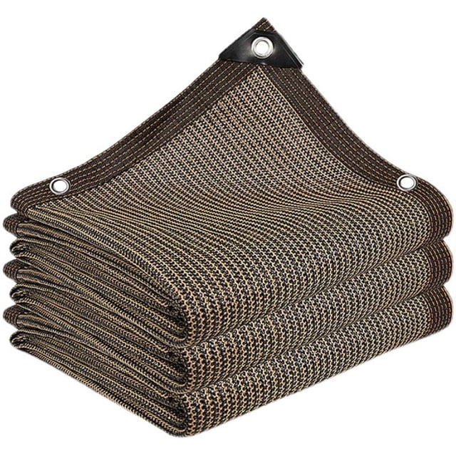 (10X13 FT) Tela de sombra Tela de parasol para jardín Pérgola Cubierta de sombra Toldo con ojales