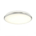 thumbnail image 1 of Artika Modern LED 13 in. Flush Mount Ceiling Light Fixture for Bedroom, Living Room & Entryway, Silver, 1 of 8