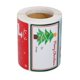 thumbnail image 2 of Feliz Navidad Etiquetas adhesivas Rollo de etiquetas adhesivas navideñas navideñas para tarjetas Artesanía Sobres Cajas Sellado de bolsas Dec Los 8x5cm Macarena Etiquetas adhesivas, 2 of 5