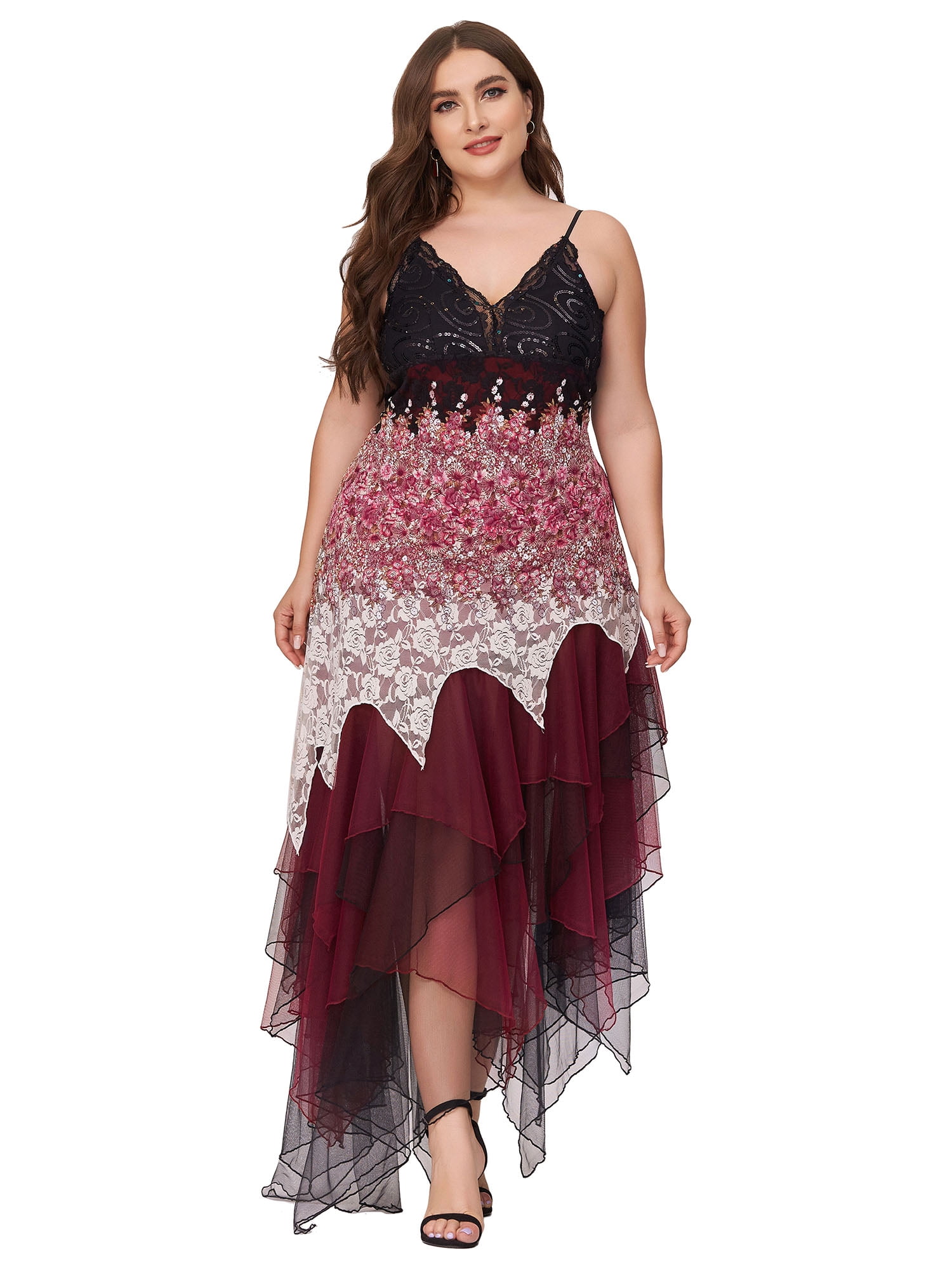 plus size a line cocktail dresses