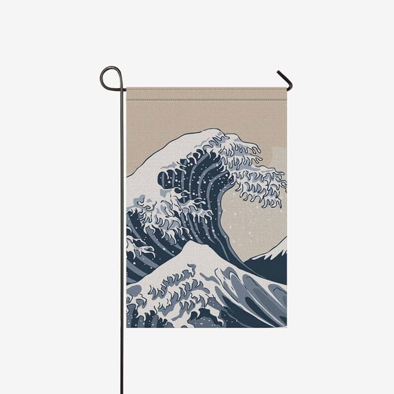 MKHERT Zaleshiki Town Garden Flag Banner Decorative Flag for Wedding Home Outdoor Garden Decor 12x18 inch