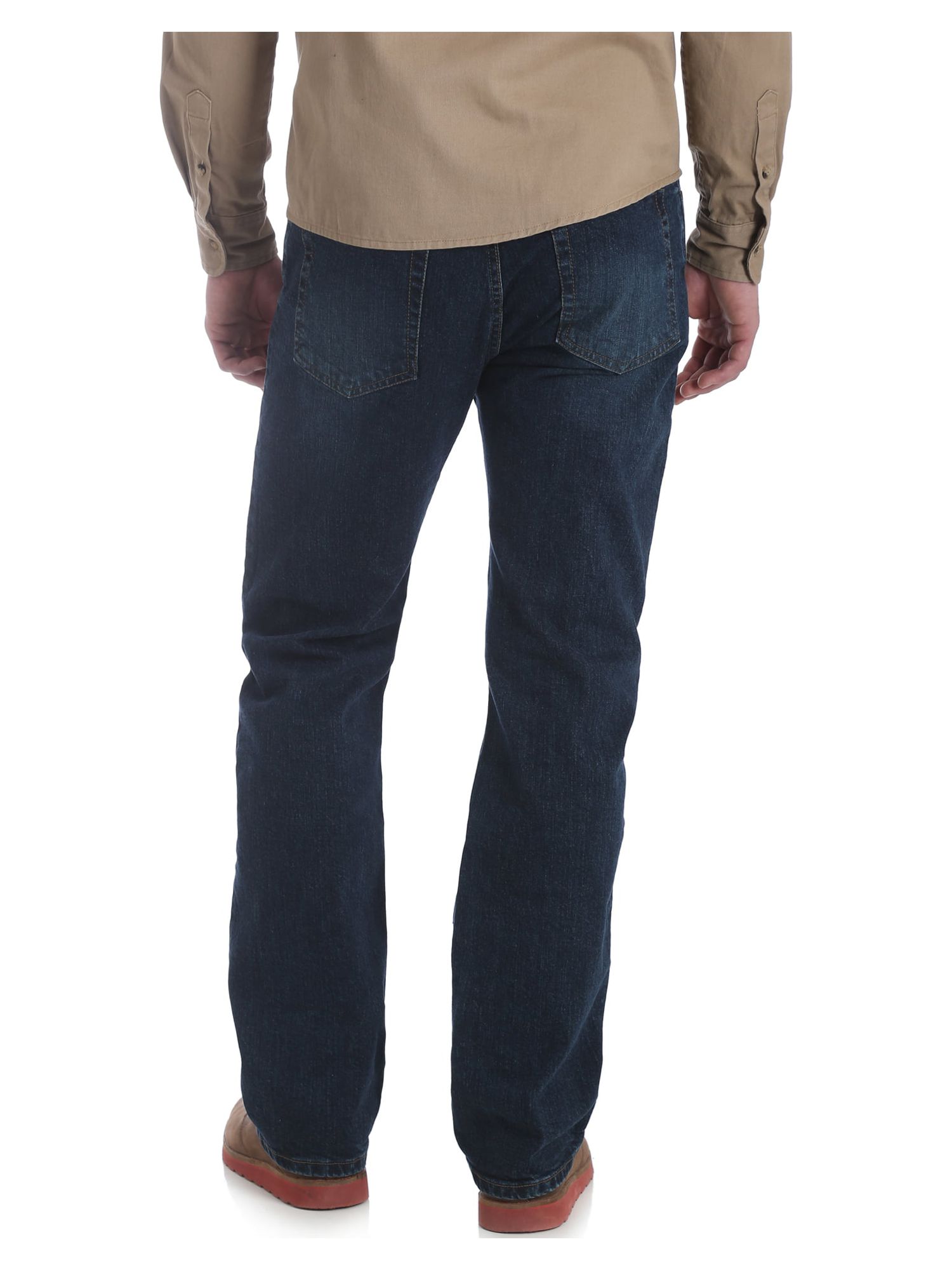 Wrangler Men's and Big Men's Straight Fit Jeans with Flex - image 3 of 7