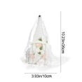 thumbnail image 3 of TONGYIJIA Wedding Gnome Couple, Bride Groom Lint Dolls Romantic Decor, Engagement Party Supplies Table Centerpiece for Bridal Shower Gift, 3 of 6