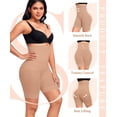 thumbnail image 3 of Tummy Control Shapewear Shorts for Women Seamless High Waisted Body Shaper Shaping Underwear Girdle Panties, 3 of 6