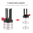 thumbnail image 3 of Leveling Counterweight Balance Weights Set, Easy Installation, Rubber Pad, Professional Video, 3 Detachable Weights, Photography Accessory, Compatible with Most  in the Market, 3 of 7
