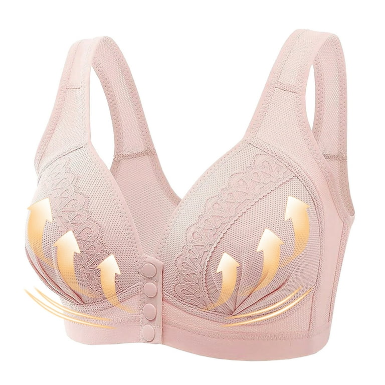 Janeeyrie®FRONT CLOSURE '5D' SHAPING PUSH UP WIRELESS BRA(3 PACK)