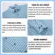 thumbnail image 3 of Camisa Cuadros Stretch Manga Larga Casual Para Hombre, 3 of 7