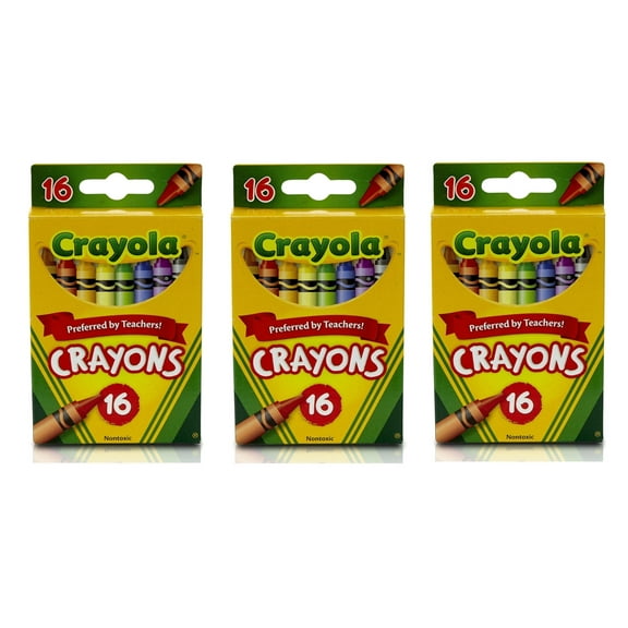 Crayola Classic Color Pack Crayons 16 ea, 3 Pack