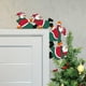 thumbnail image 1 of Wmhnj Decoracin navideña personalizada de madera maciza para marco de puerta esquinero, adorno colgante para fiestas navideñas, 8,4 x 7,7 pulgadas., 1 of 9