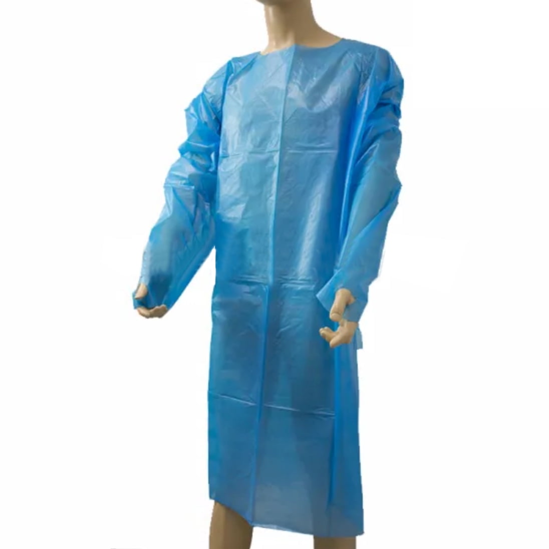 Lot Reusable Medical Dental Isolation Gown With Knit Cuff Protection Suit 