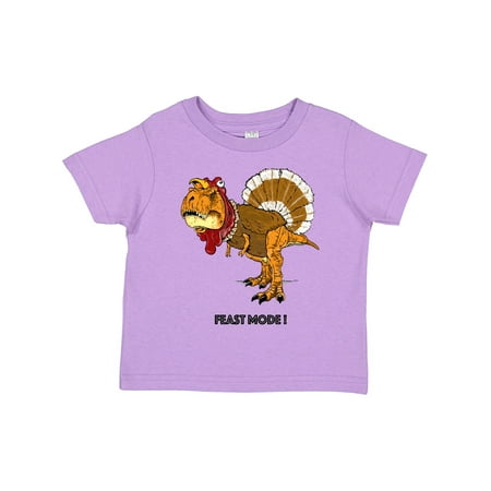 

Inktastic King of Thanksgiving Feast Mode in Orange Gift Toddler Boy or Toddler Girl T-Shirt