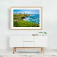 thumbnail image 5 of Cliffs along the Pacific - Santa Cruz California Photography Oak Framed Wall Art Print 16 x 24 inches, 5 of 6