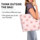 thumbnail image 2 of Balery Cute Pig Face Bolsa Tote Estilo Estético con Cremalleras, Bolsa de Hombro, Bolsa de Compras Grande y Plegable, 2 of 8