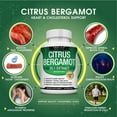 thumbnail image 2 of Toplux Citrus Bergamot 25:1 Extract with Bioperine 1500mg Bergamot Extract Cardiovascular & Cholesterol Support 90 Capsules, 2 of 7