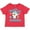 Red, variant on Inktastic Baby's 1st Christmas with Cute Penguin and Snowflakes Boys or Girls Toddler T-Shirt