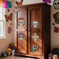 thumbnail image 7 of 4 Sheets Sugar Furniture Transfers Stickers 6x12inch Day of The Dead Rub on Transfer UV Self-Adhesive Stickers Wall Art Craft, 7 of 7