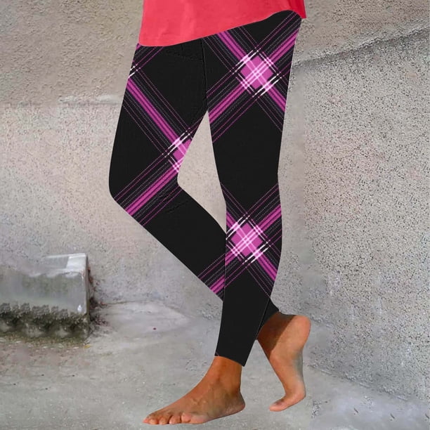 TaTaai Women's Valentine Print Casual Yoga Leggings, Valentine's Day Gift, Daily Home Activewear Leggings Gift