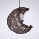 thumbnail image 3 of Lámpara colgante Advancent de ratán Luna Sombra 30*36 cm Accesorio de luz Decoración del hogar, 3 of 4