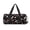 Space Rocket1, variant on Space Dinosaur print Round Travel Duffel Bag is a foldable gym bag with an inner pocket, perfect for travel sports