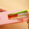 thumbnail image 4 of Caja de Lápiz de Plástico de Sonrisa Accesorio de Papelería para Estudiante de de Cumpleaños perfecl Pluma la caja de lápiz, 4 of 7